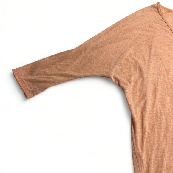 Victoria's Secret Peach Henley Top Size M/M Womens Casual Knit - Picture 10 of 11